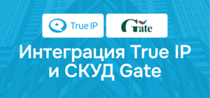 Интеграция True IP и СКУД Gate